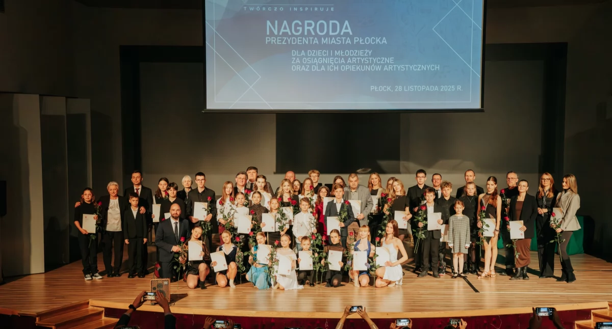 Nagrody prezydenta dla płockich talentów. Ich talent zachwyca