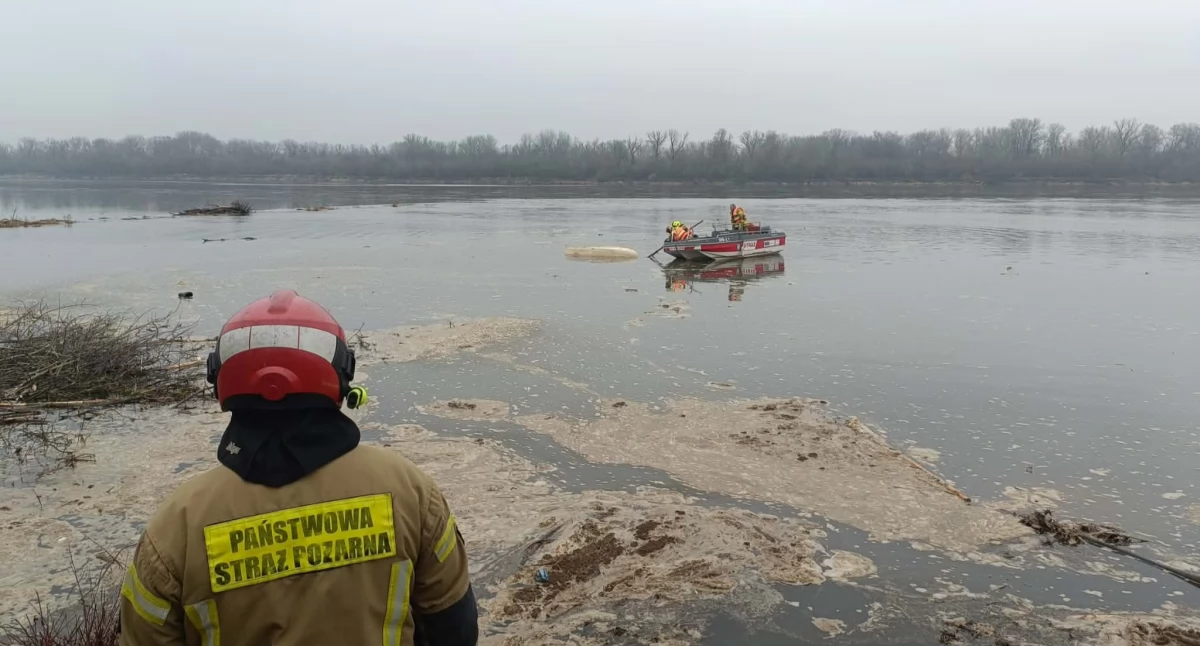 Tragiczny finał wędkowania. Na Wiśle wywróciła się łódka 