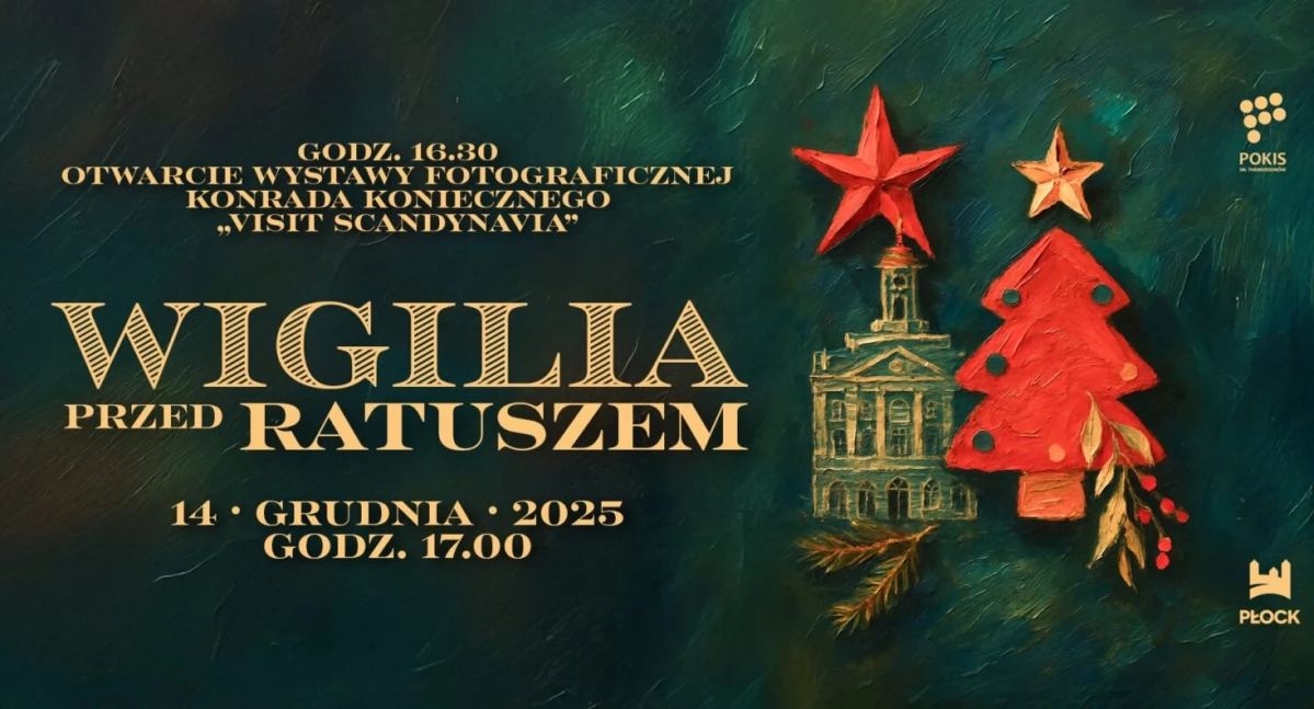 Wigilia przed płockim Ratuszem. Już w najbliższą niedzielę