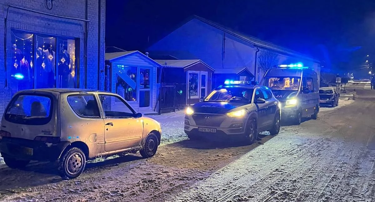 112 interwencji Policji w sylwestrową noc. Szokujące zdarzenia w Płocku i Wyszogrodzie [ZDJĘCIA]