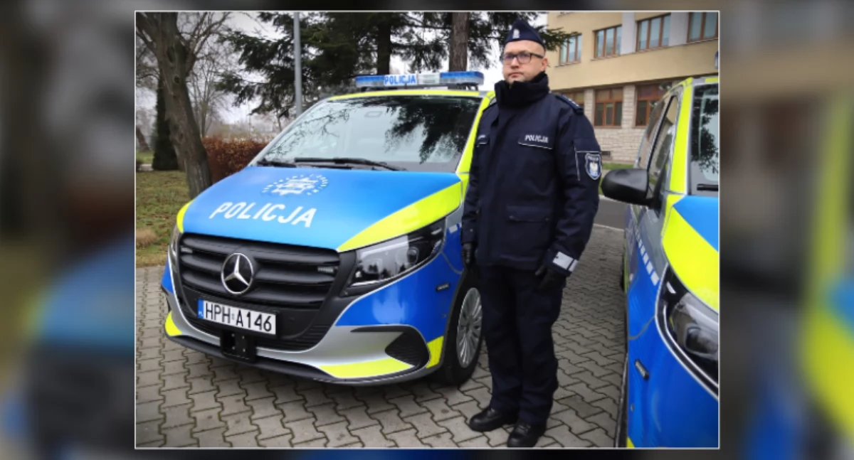 Takiego mercedesa jeszcze nie widzieliście! Mobilne policyjne laboratorium już w Płocku 