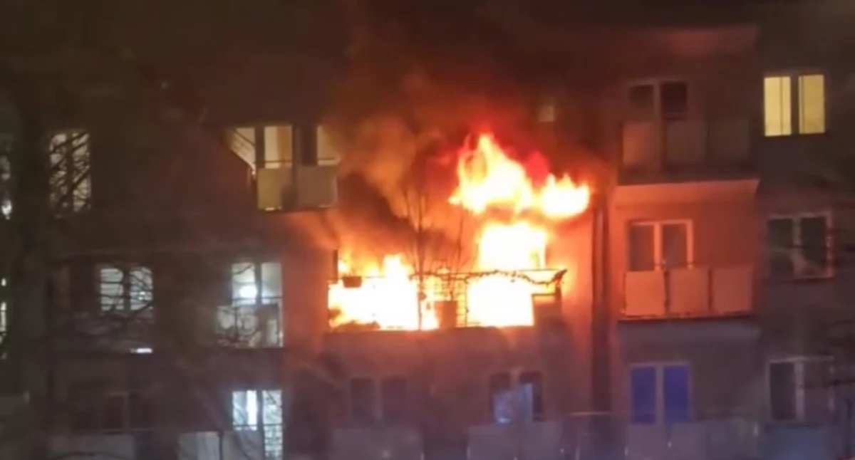 Tragiczny finał po pożarze mieszkania w Płocku. Zmarła poszkodowana kobieta