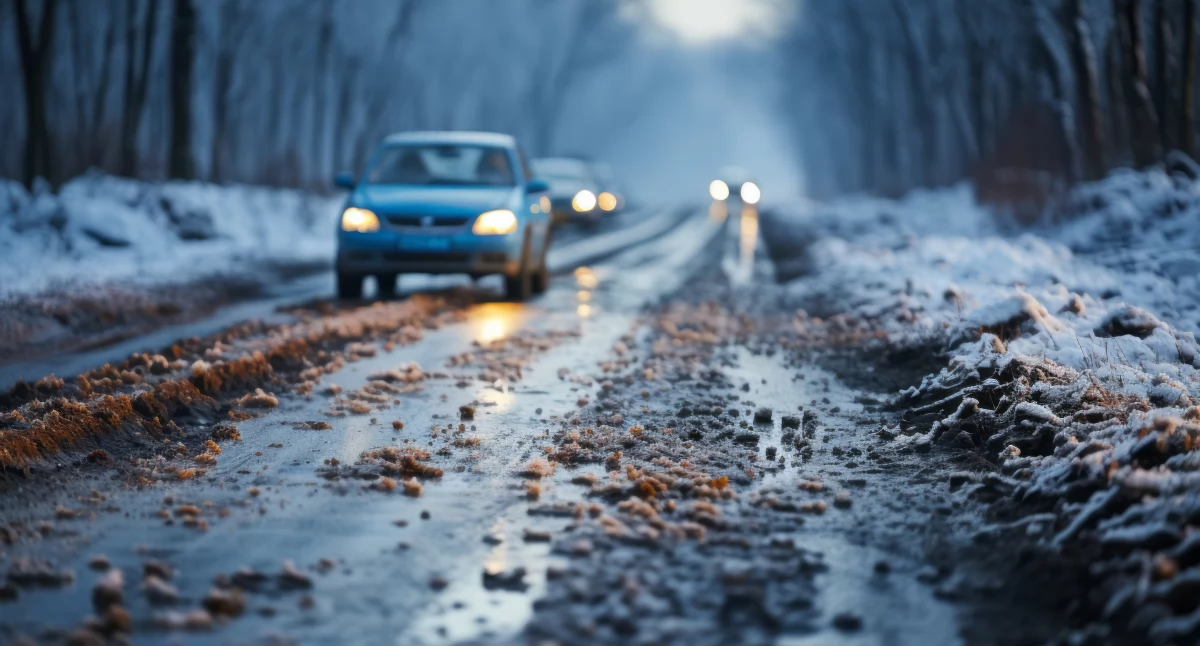 Kierowcy, uważajcie na gołoledź! Alert dla Płocka i regionu