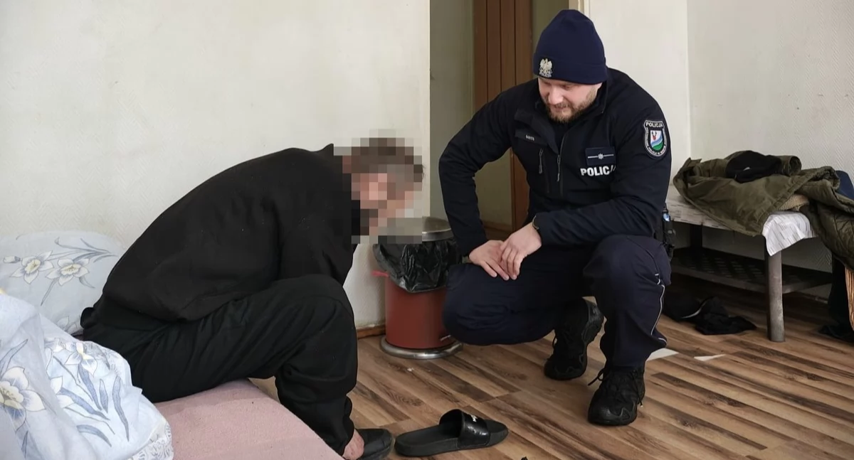 Policjanci z Nowego Duninowa ruszyli z pomocą