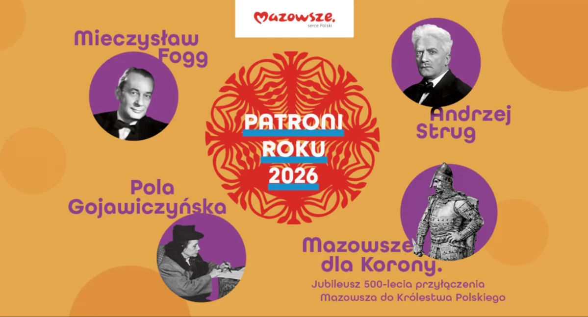 Patroni roku 2026. Kogo upamiętnił Sejmik Województwa Mazowieckiego, kogo Sejm i Senat