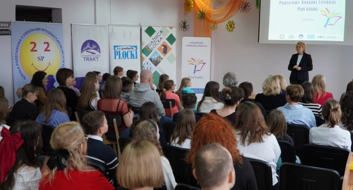 Szkoła Podstawowa nr 22 w Płocku zaprasza młodych twórców. Napisz swoją książkę