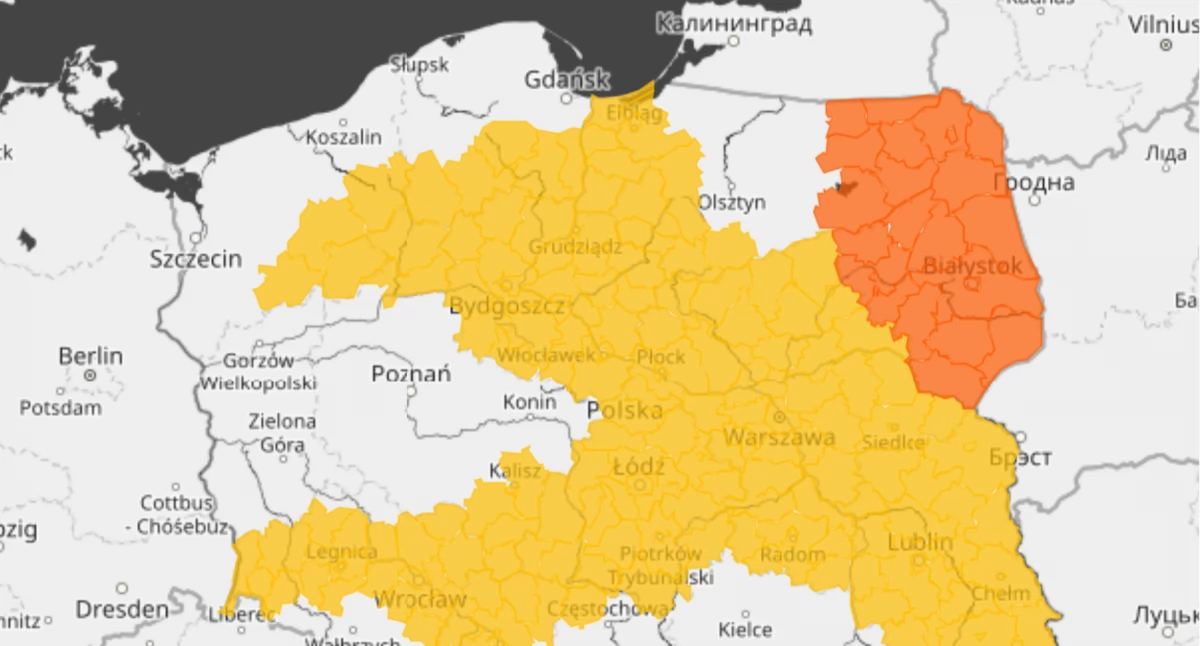 Płocczanie bądźcie ostrożni. Mgły pozostaną przynajmniej do jutra