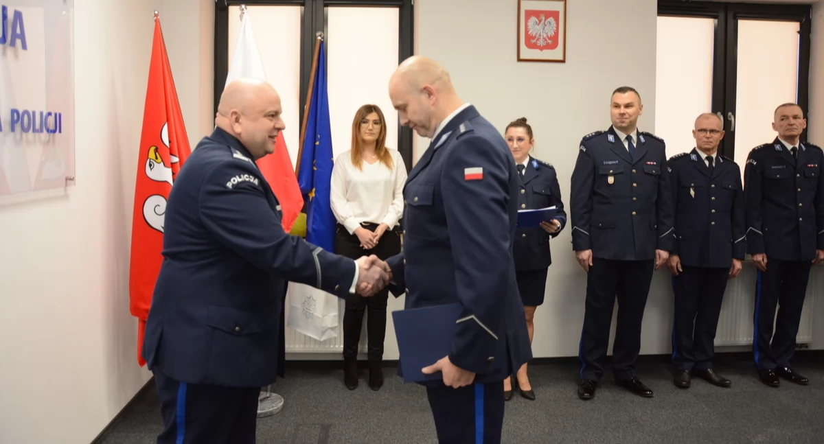 Zmiany w Komendzie Policji w Sierpcu. To on będzie kierował pionem kryminalnym i nie tylko 