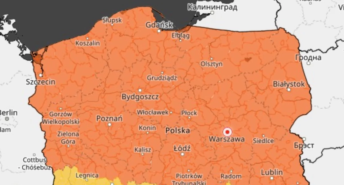 Przed mieszkańcami Płocka i powiatu niebezpieczna doba