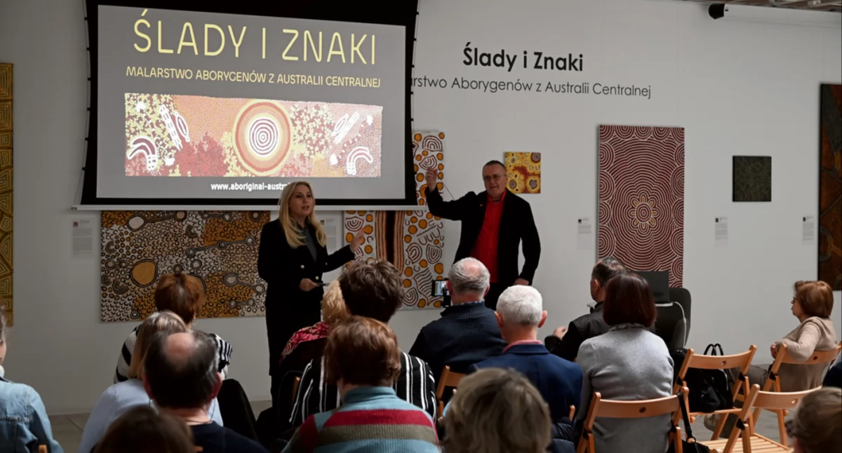 Malarstwo Aborygenów z Australii Centralnej w lutym w Płockiej Galerii Sztuki