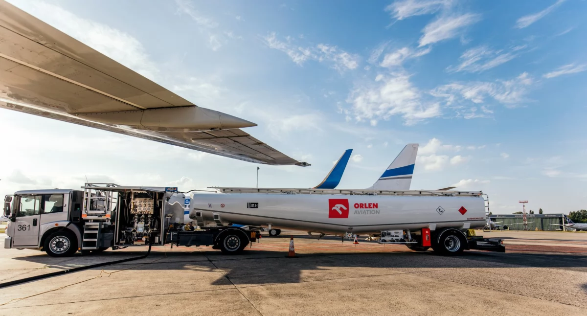 ORLEN Aviation wkracza na rynek międzynarodowy. Spółka będzie tankować samoloty w Pradze