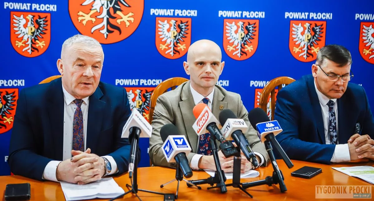 Powiat płocki: rekordowe 140 mln zł na inwestycje w 2026 roku. Nowe drogi, szkoła specjalna i wzmocnienie bezpieczeństwa