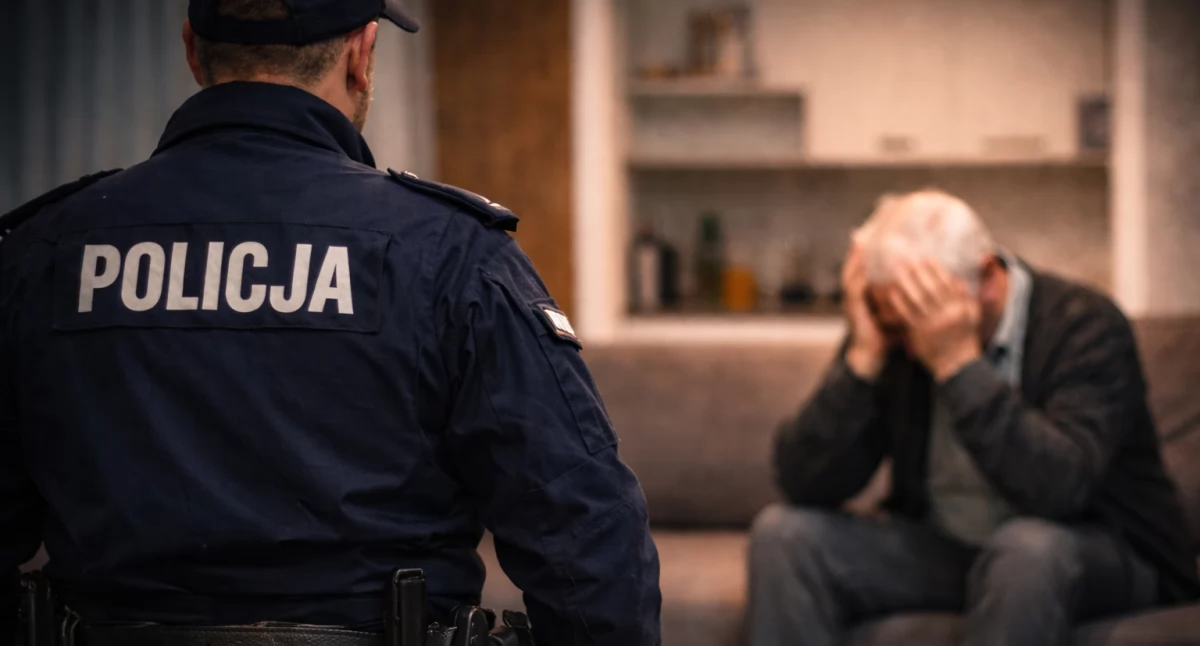 W gminie Sierpc agresywny wnuczek szarpał własnego dziadka i pobił kuzyna. Interweniował dzielnicowy