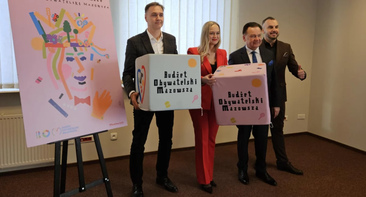 30 milionów zł do dyspozycji mieszkańców! Trwa nabór do 7. edycji Budżetu Obywatelskiego Mazowsza