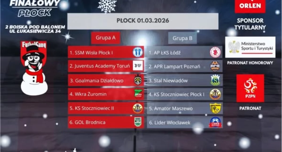 Finał piłkarskiej ORLEN Zimy z FurbolGangiem z sercem dla Marysi