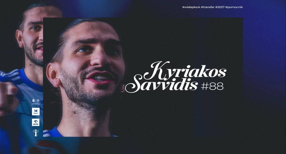 Ostatni zimowy transfer Wisły Płock. Kyriakos Savvidis Nafciarzem