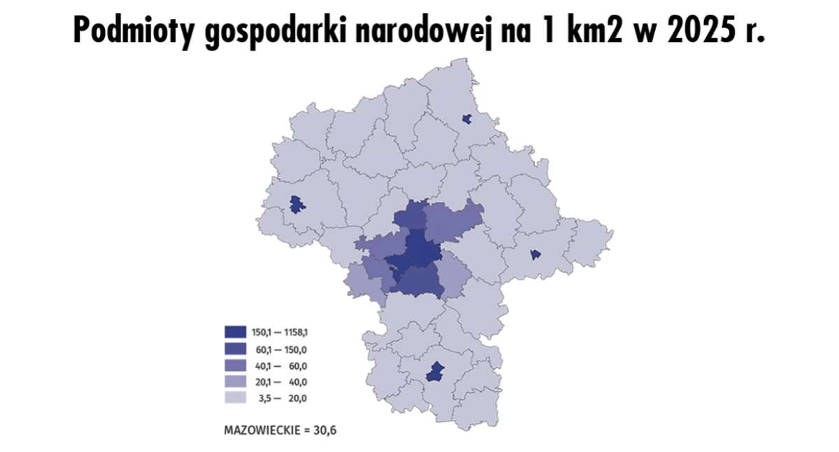 Mazowiecki biznes rośnie w siłę! Jak na tle regionu wypada Mazowsze Płockie?