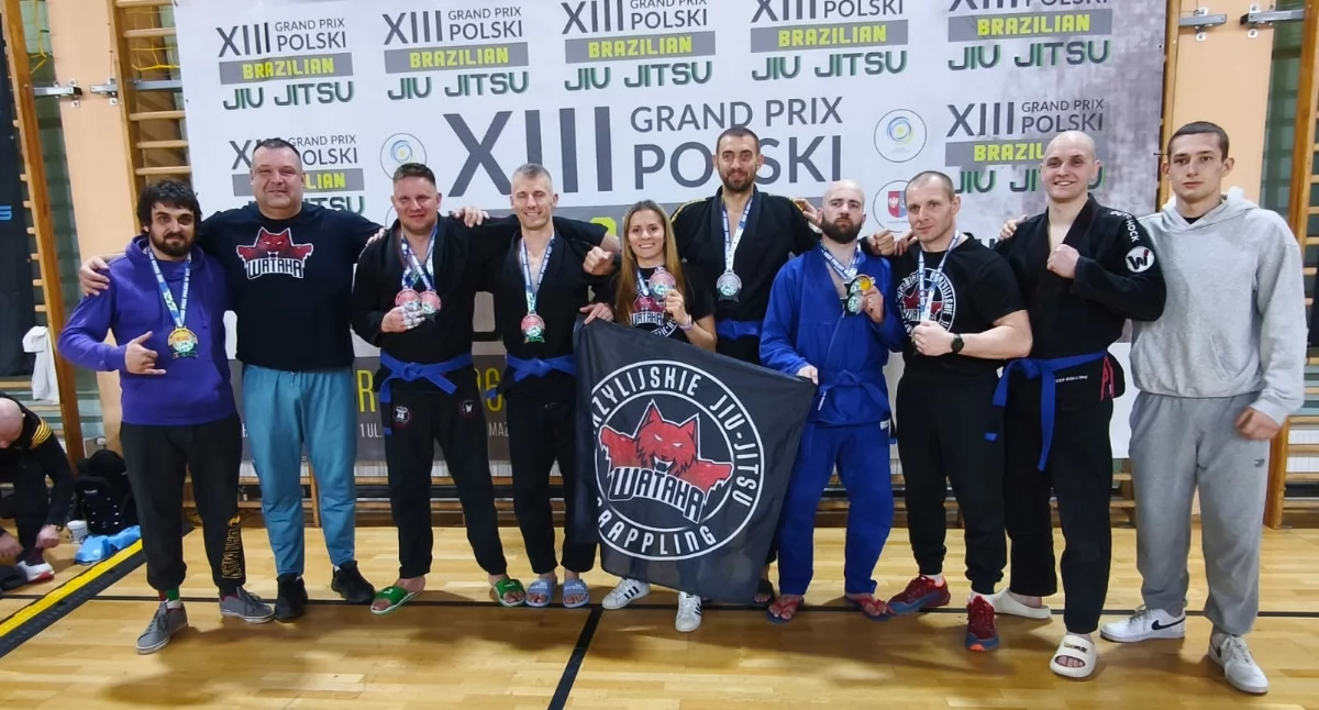 Grad medali dla Watahy Płock. Udany start podczas XIII Grand Prix Polski BJJ