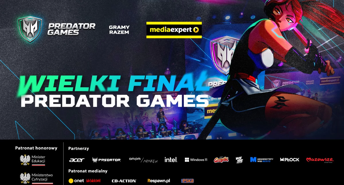 Predator Games znów w Płocku. Wielki finał esportowy w Orlen Arenie 