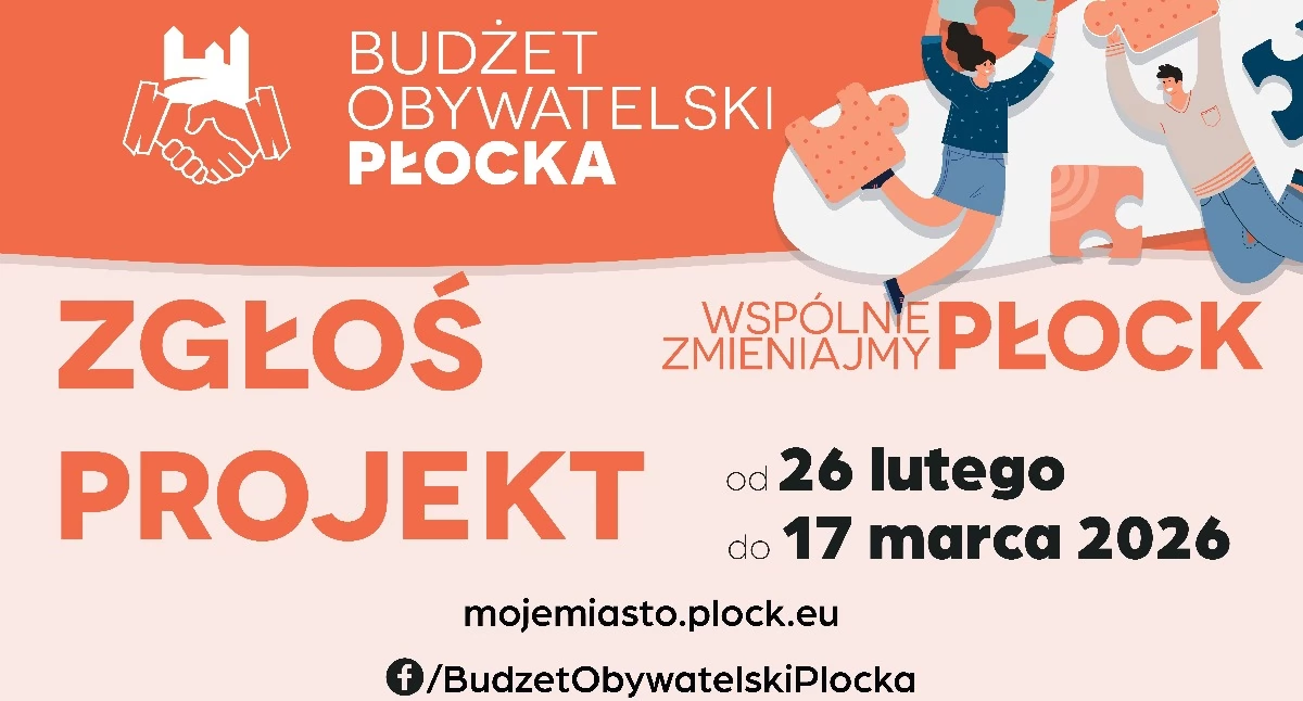Budżet Obywatelski Płocka. Ostatnie dni na składanie wniosków 