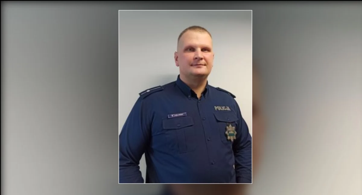 Policjant z Płocka odnalazł właścicielkę zagubionej torby