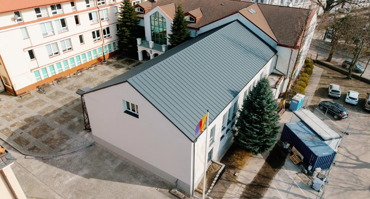 Modernizacja sali gimnastycznej w płockiej Małachowiance. To część większego projektu