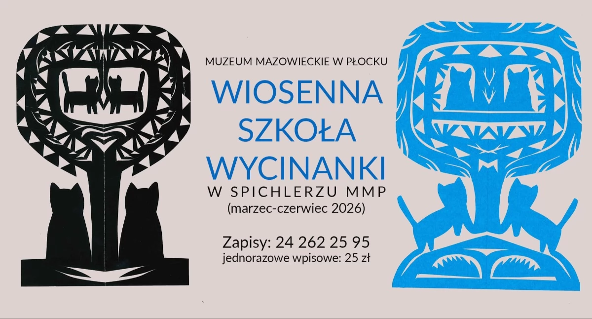 Spichlerz zaprasza na zajęcia Wiosennej Szkoły Wycinanki
