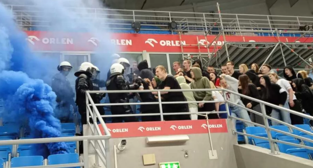 Awantura i ranni w Orlen Arenie? To były wielkie ćwiczenia służb [ZDJĘCIA]