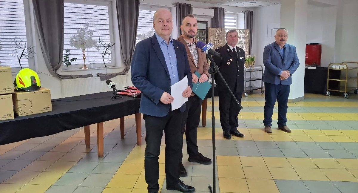 Sprzęt dla płockich jednostek OSP. Dzięki pomocy samorządów