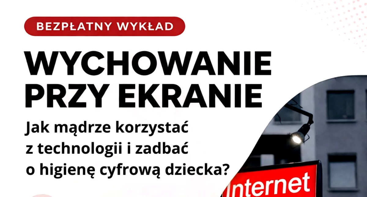 Książnica Płocka zaprasza na wykład o higienie cyfrowej. Jak mądrze korzystać z technologii i wspierać najmłodszych?