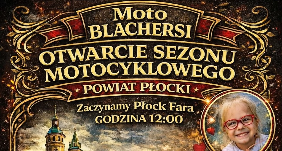 Wielka parada z Płocka do Juryszewa. Motocykliści otwierają sezon 