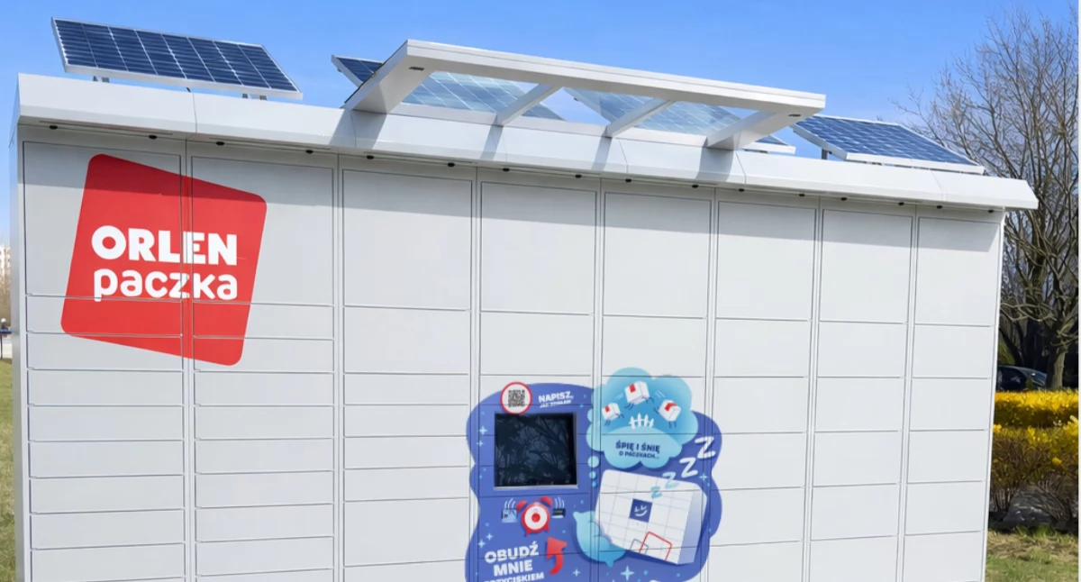 Automaty ORLEN Paczki zasilane energią słoneczną 