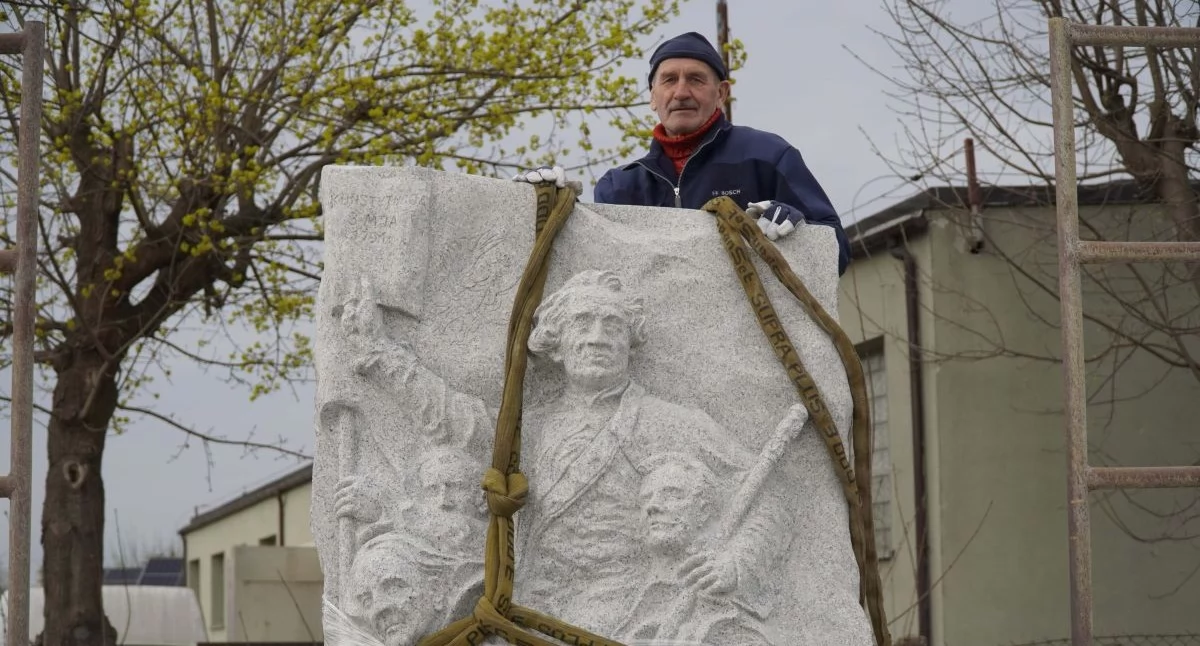 Gostynin ma nowy monument. Dzieło Tadeusza Biniewicza zostanie odsłonięte 3 maja