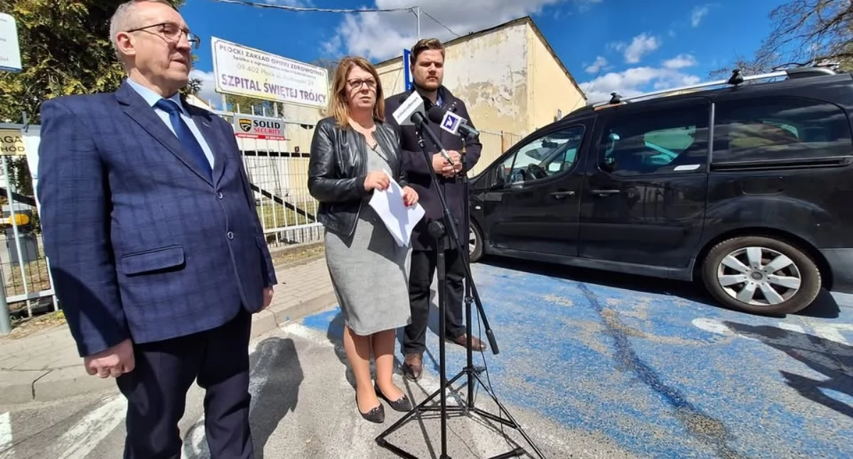 Posłanka i radni PiS pytają, czy Płocczanie dłużej poczekają na zabiegi w Szpitalu Św. Trójcy
