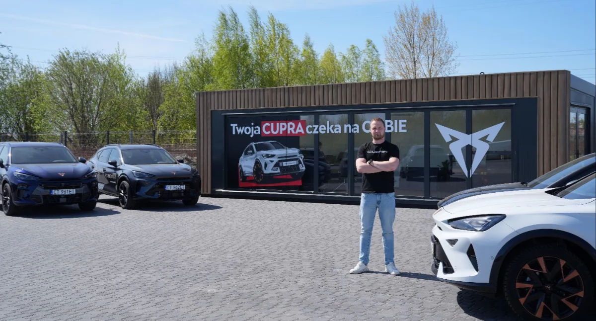 Nowa Strefa marki CUPRA w Płocku. To prawdziwe centrum motoryzacyjne.