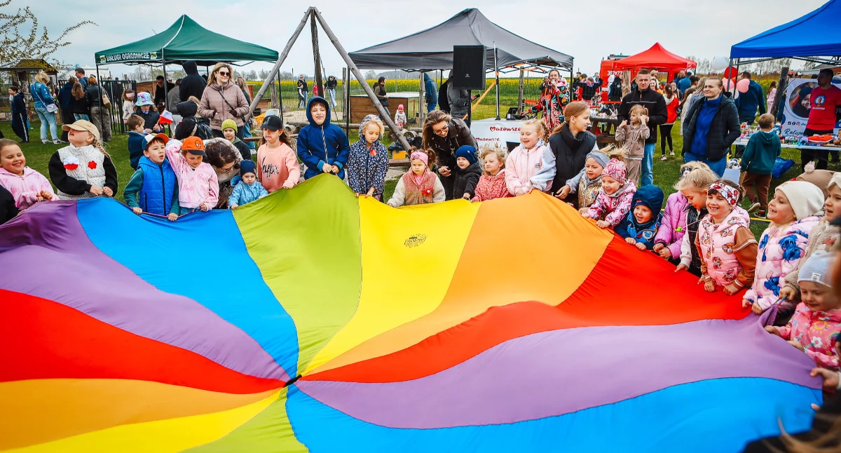 Na Ranczowisku w Cekanowie obudzili wiosnę! Moc atrakcji i pomagania na rodzinnym festiwalu