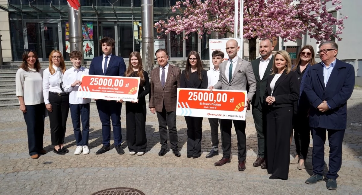 25 000 zł dla Młodzieżowej Rady Powiatu Płockiego