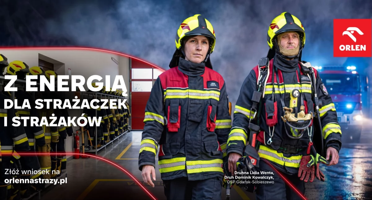 20 mln zł dla strażaków w całym kraju! ORLEN wzmacnia bezpieczeństwo Polaków