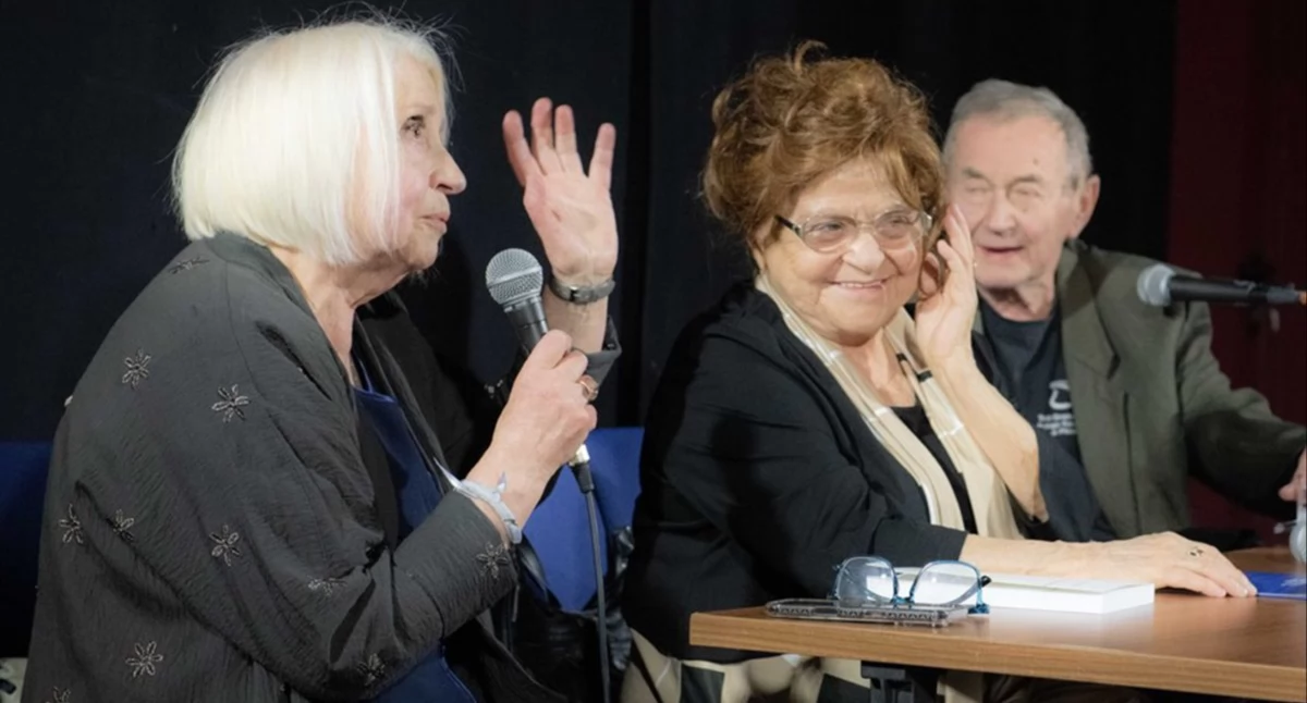 Jagoda Opalińska spotkała się z czytelnikami w „Piekiełku”. Twarzą w twarz z aktorem i krytykiem