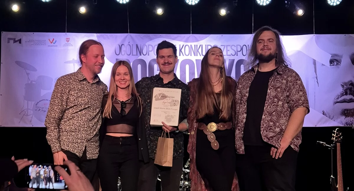 Płock podbija rockową scenę. Atomic Brain Fungus triumfuje w ogólnopolskim konkursie