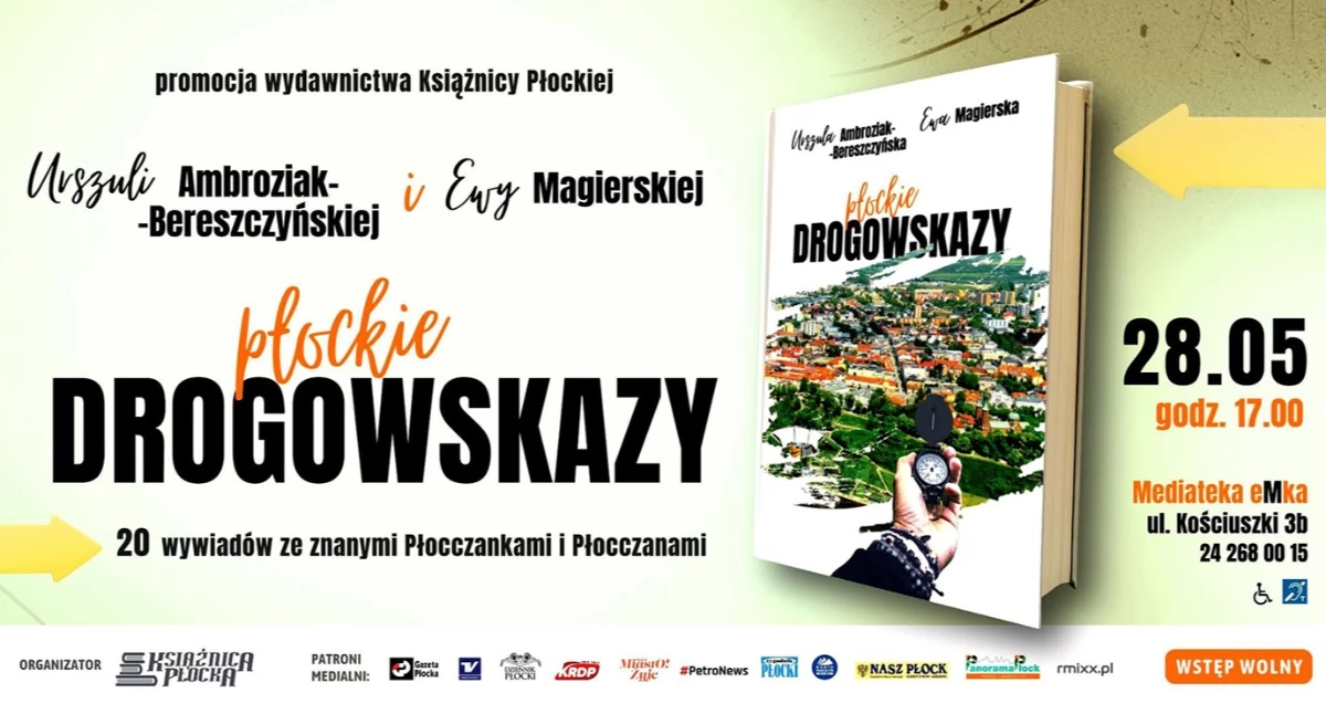 Książnica Płocka zaprasza na najbliższe wydarzenia. Promocja książki „Drogowskazy”, wspólne czytanie „Rzepki”