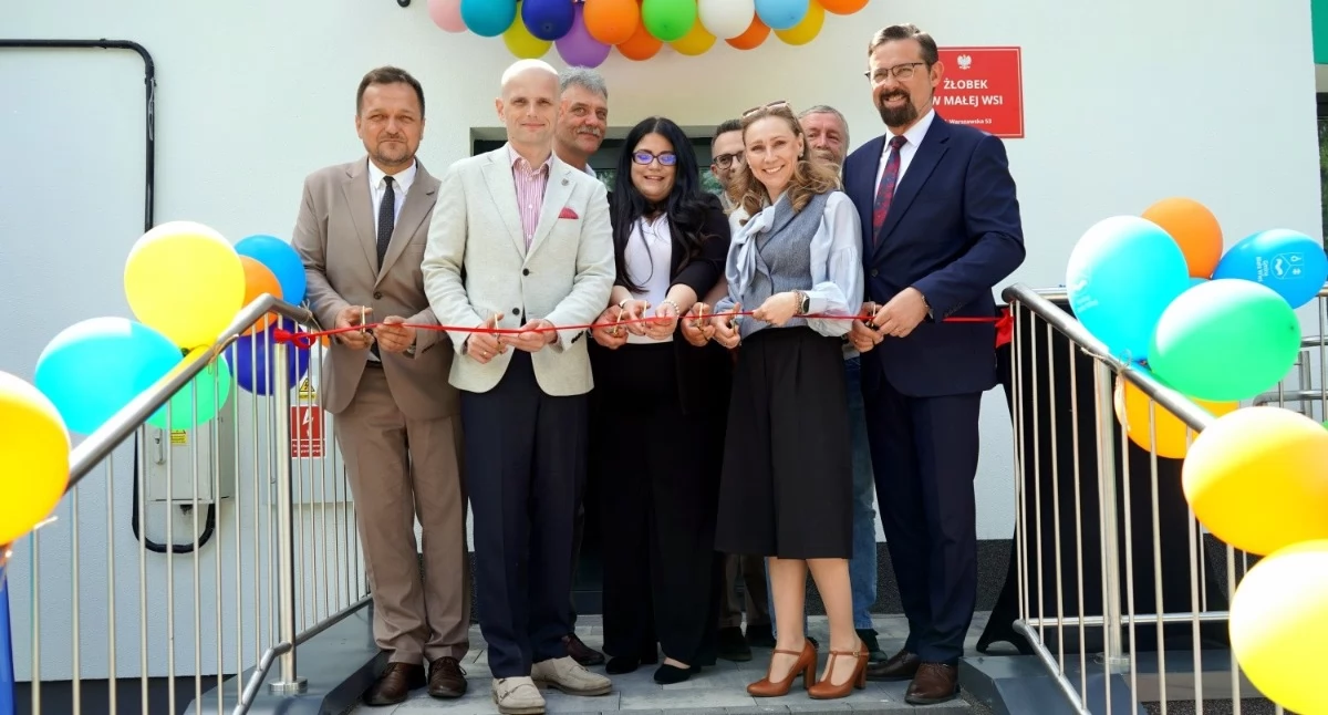 Nowy żłobek w Małej Wsi już działa. 24 miejsca dla najmłodszych