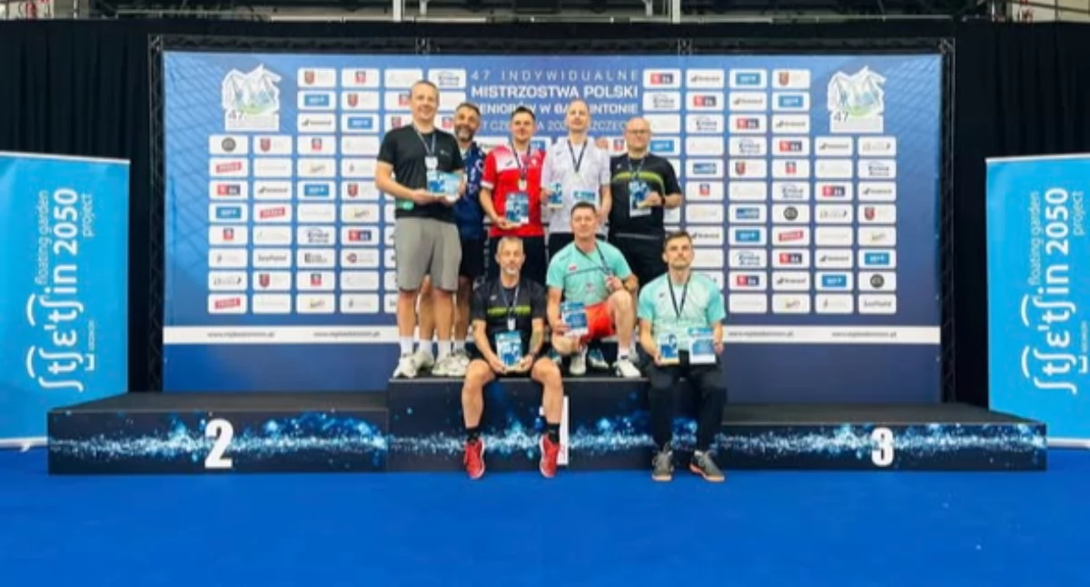 Mistrzostwa Polski Seniorów w badmintonie. Medale płocczan