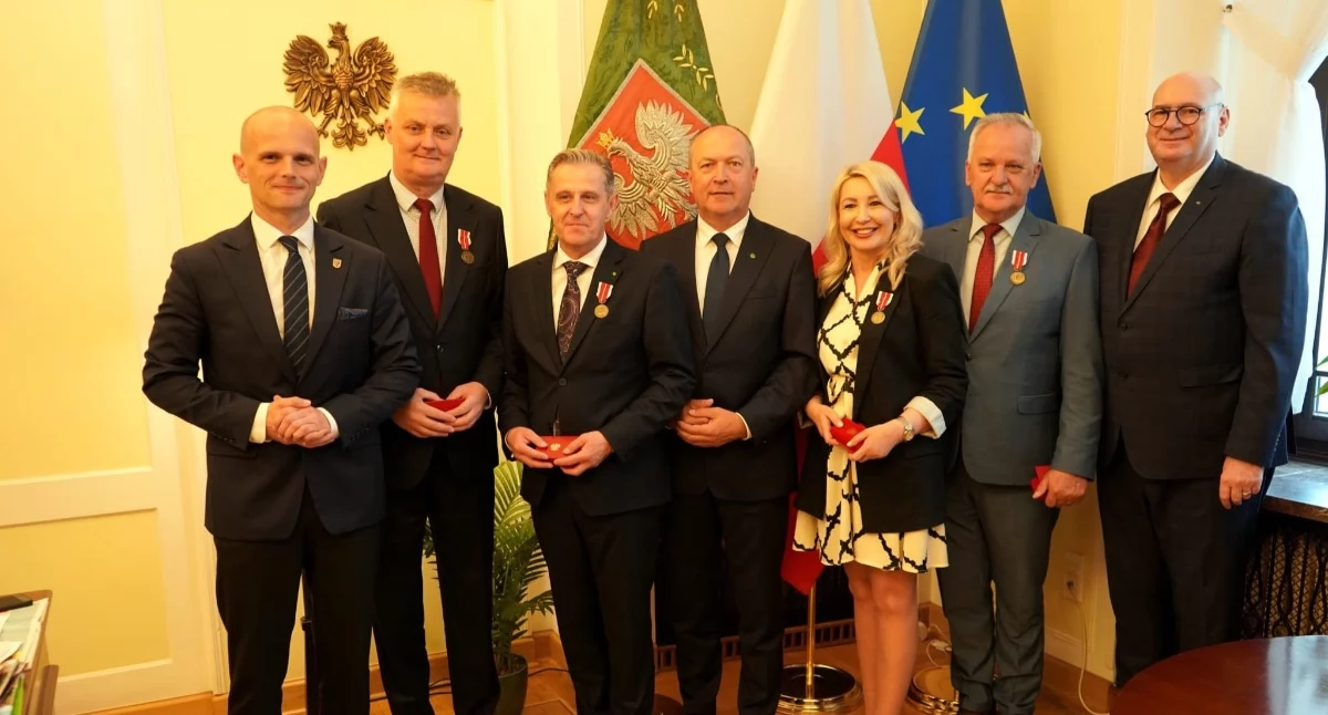 Samorządowcy z regionu odznaczeniu w Sejmie 