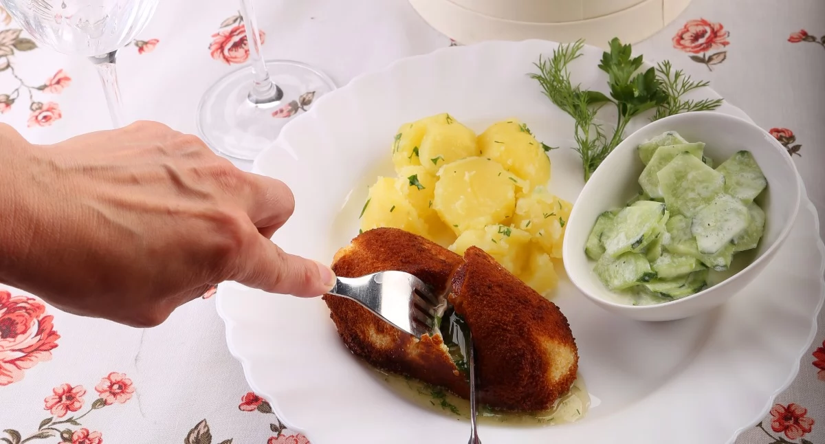 Przepisy kulinarne Izabeli Chudzyńskiej. Kotlet de volaille