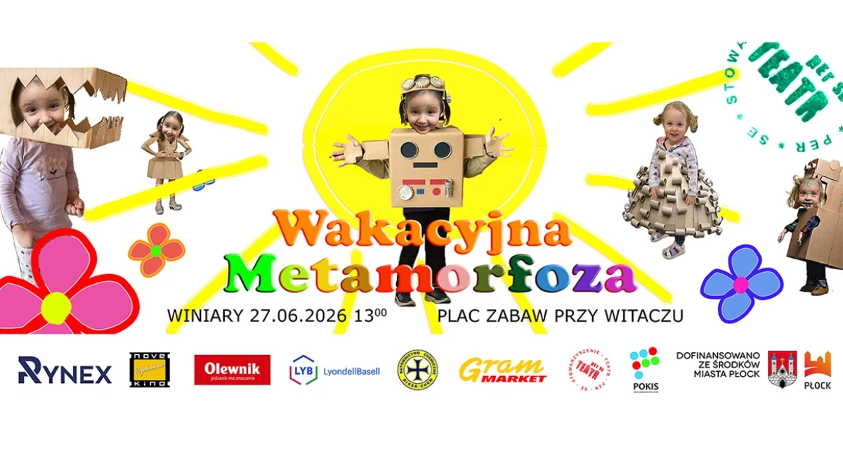 Wakacyjna metamorfoza w Parku na Winiarach. Teatr Per Se zaprasza
