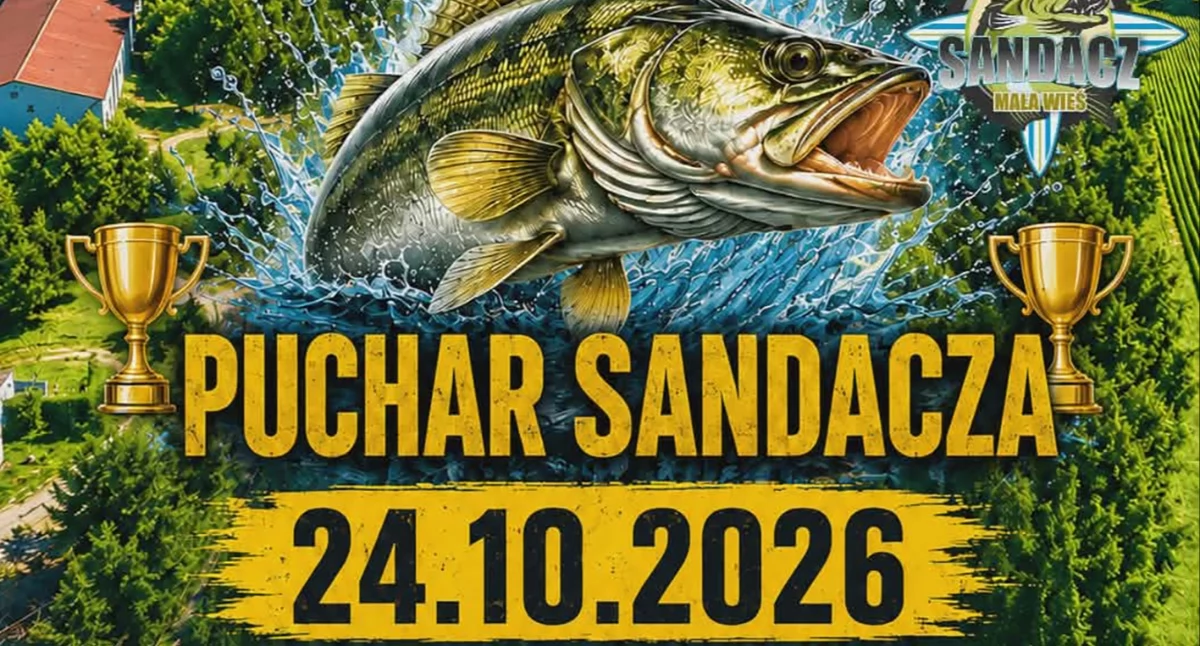 Ruszają zapisy na zawody o Puchar Sandacza. Wędkarskie emocje nad stawami w Małej Wsi