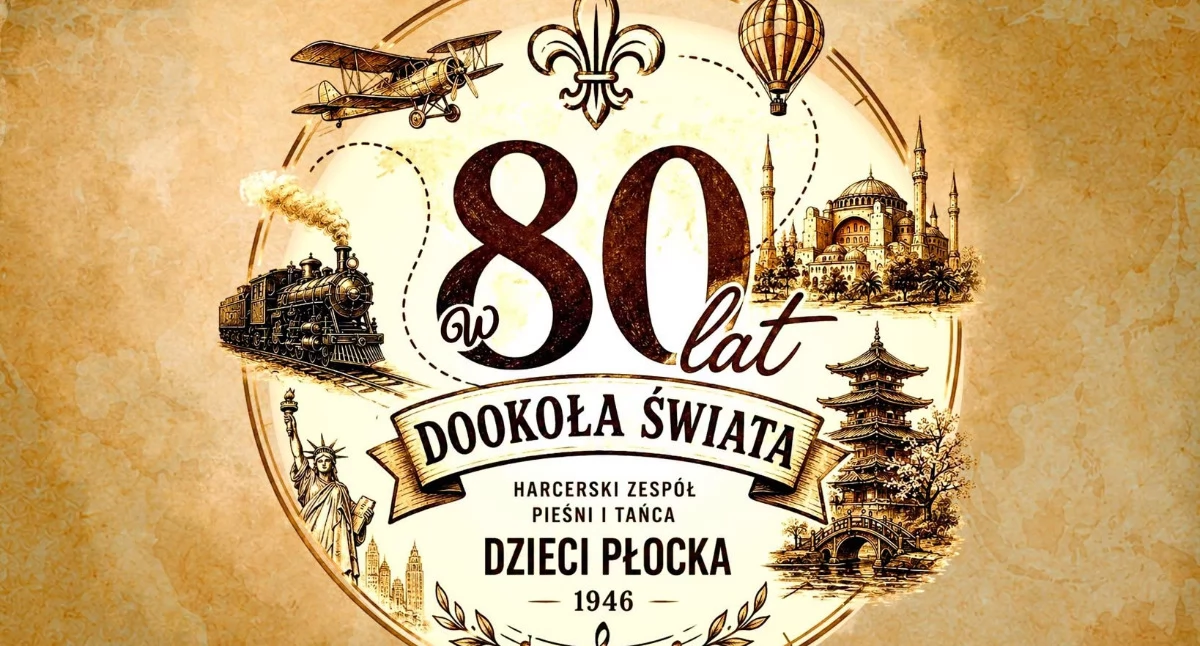 „W 80 lat dookoła świata”. Jubileuszowa wystawa z okazji 80-lecia HZPiT „Dzieci Płocka” w Książnicy 