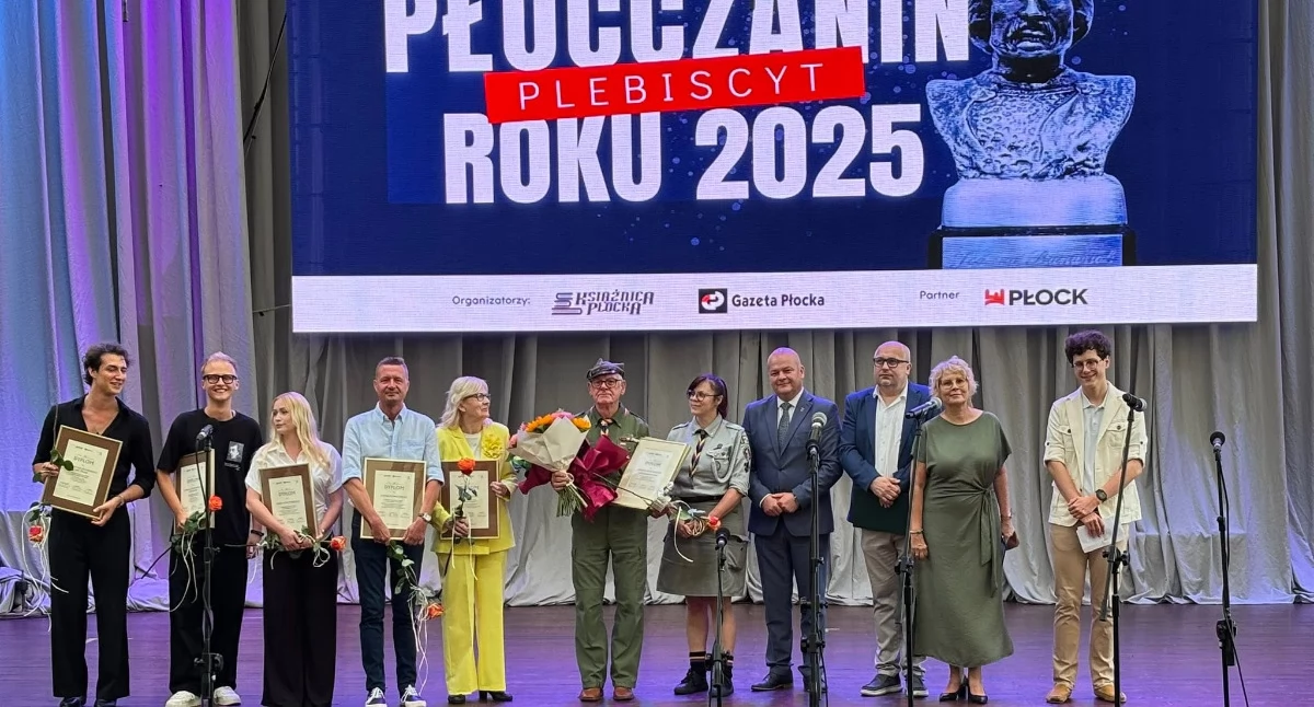 Tytuł Płocczanina Roku otrzymał harcerz Andrzej Markowski