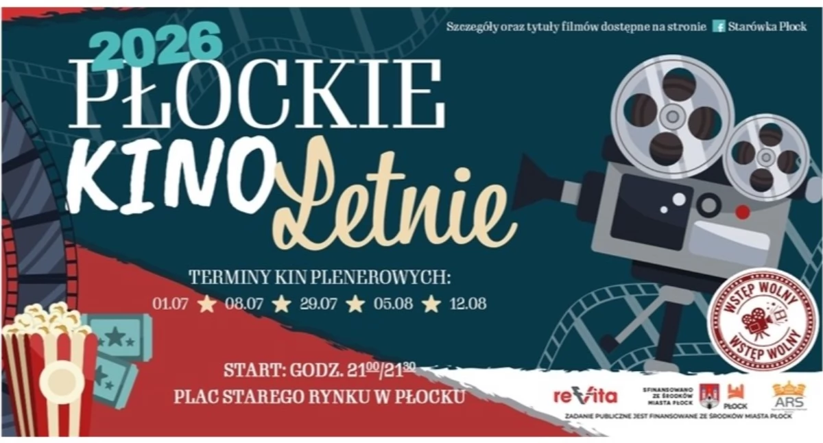 Płockie Kino Letnie startuje 24 czerwca!